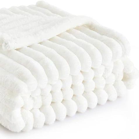 Luxury Ribbed Fleece Blanket